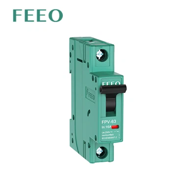 DC MCB 1P 250VDC 10KA aflrofi